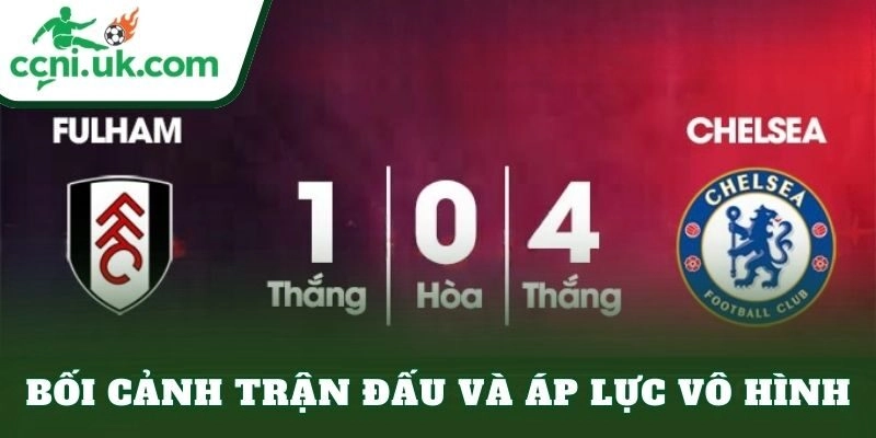 Soi Kèo Fullham vs Chelsea (02h30 Ngày 8/1) Cân Não Derby London 1 Bối cảnh trận đấu và áp lực vô hình
