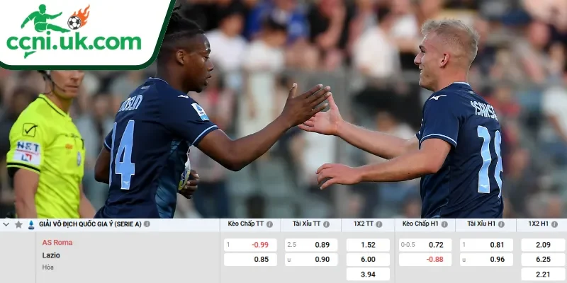 Soi Kèo AS Roma vs Lazio (17h30 ngày 17/05) Serie A 3 Chi tiết kèo AS Roma vs Lazio (17h30 ngày 17/05)